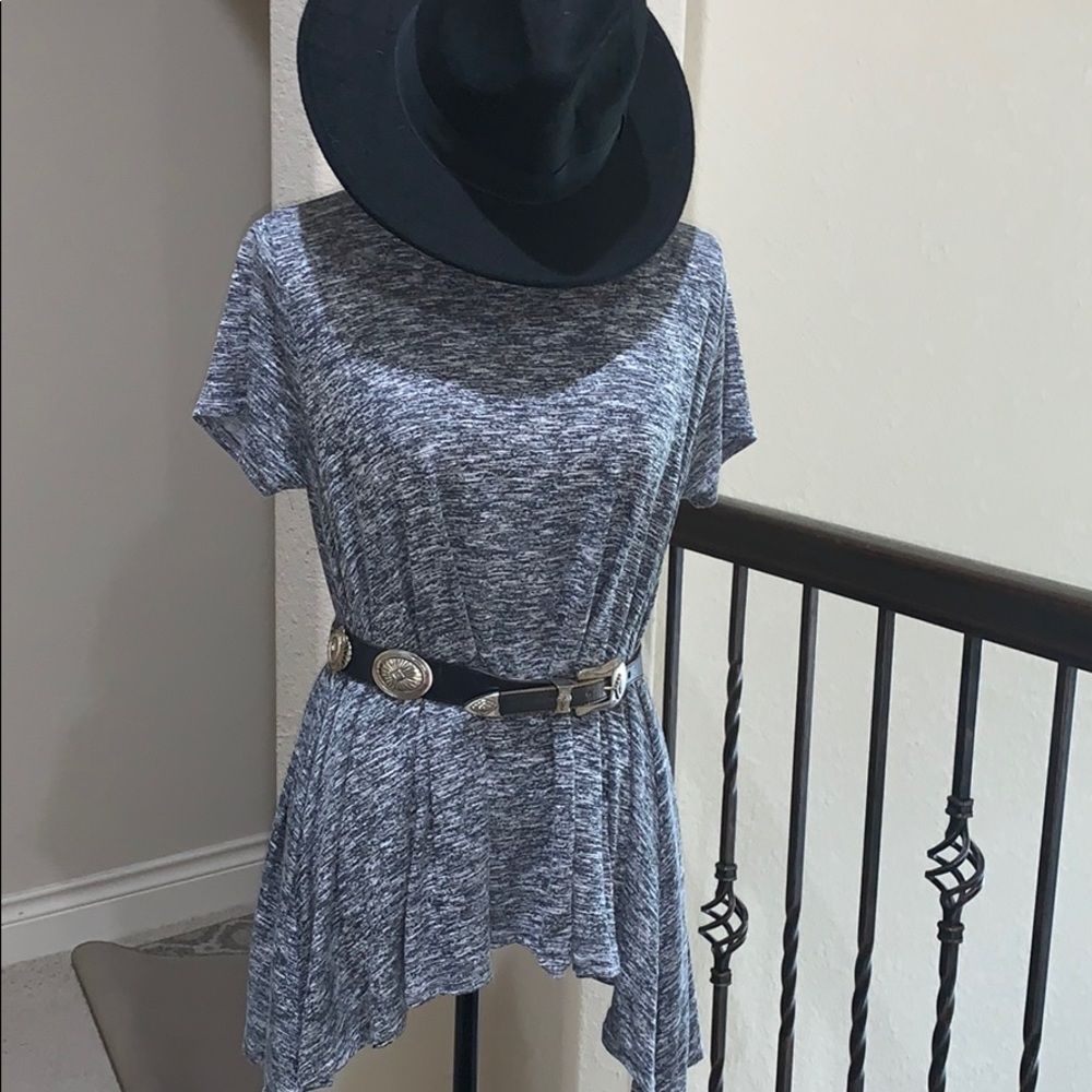 Heather Grey Tunic
